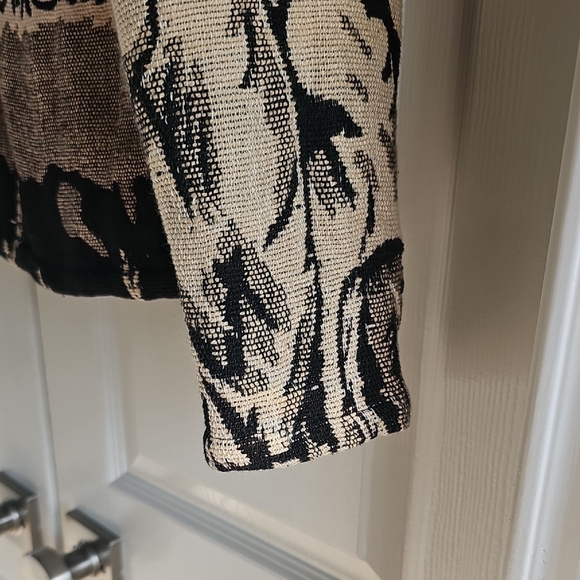 Vintage New Identity Women's Equestrian Thick Cotton Tapestry Jacket Small - Picture 10 of 16